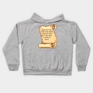 Be nice Kids Hoodie